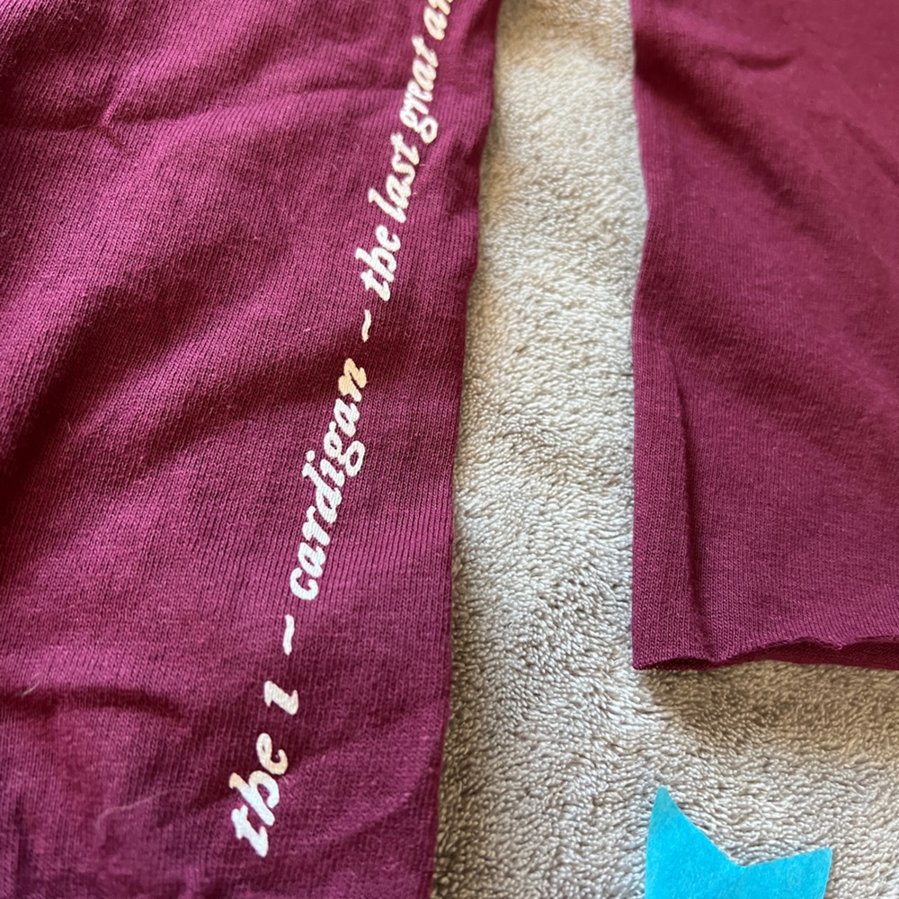 Taylor Swift Folklore In The Trees Long Sleeve Cr… - image 4